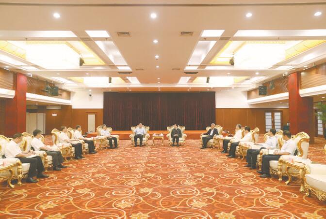 河南省委書記王國生、省長尹弘會見國家電網(wǎng)董事長、黨組書記毛偉明