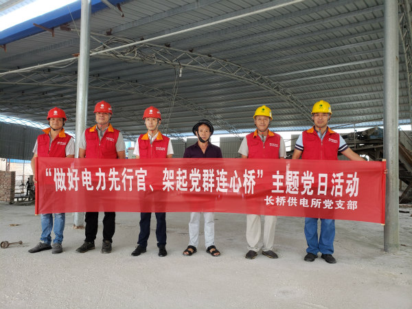 國網(wǎng)廣昌縣供電公司：開展“做好電力先行官、架起黨群連心橋”主題黨日活動