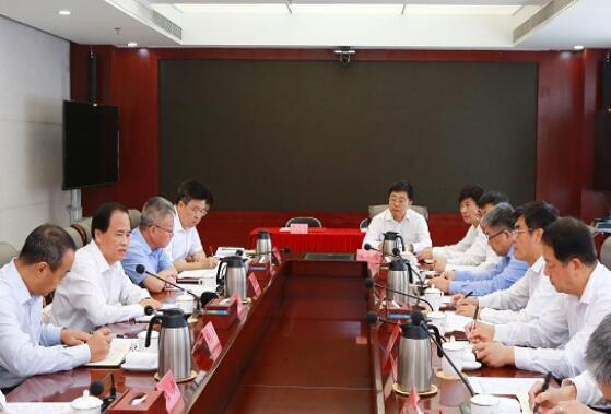 舒印彪拜會海南省委書記劉賜貴、省長沈曉明