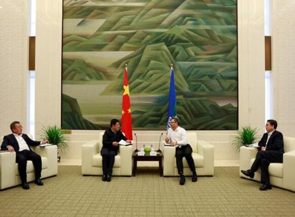 錢(qián)智民會(huì)見(jiàn)吉林省委常委、長(zhǎng)春市委書(shū)記王凱