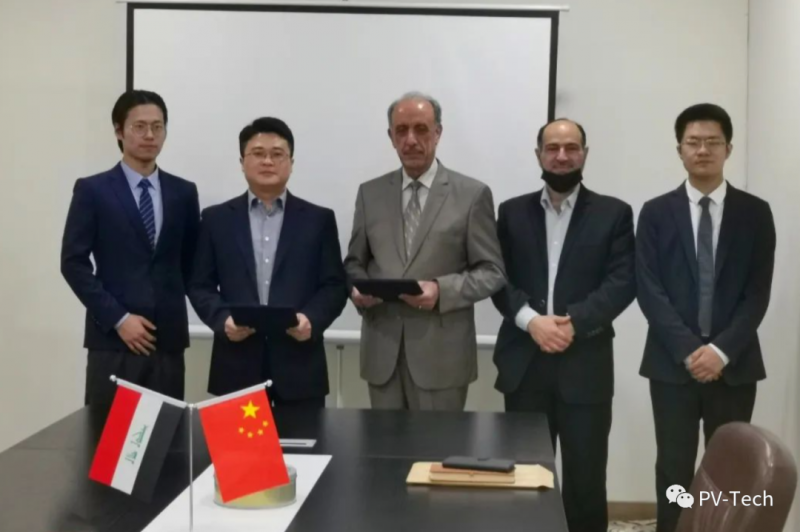 中國(guó)能建與伊拉克、越南簽署355MW光伏項(xiàng)目