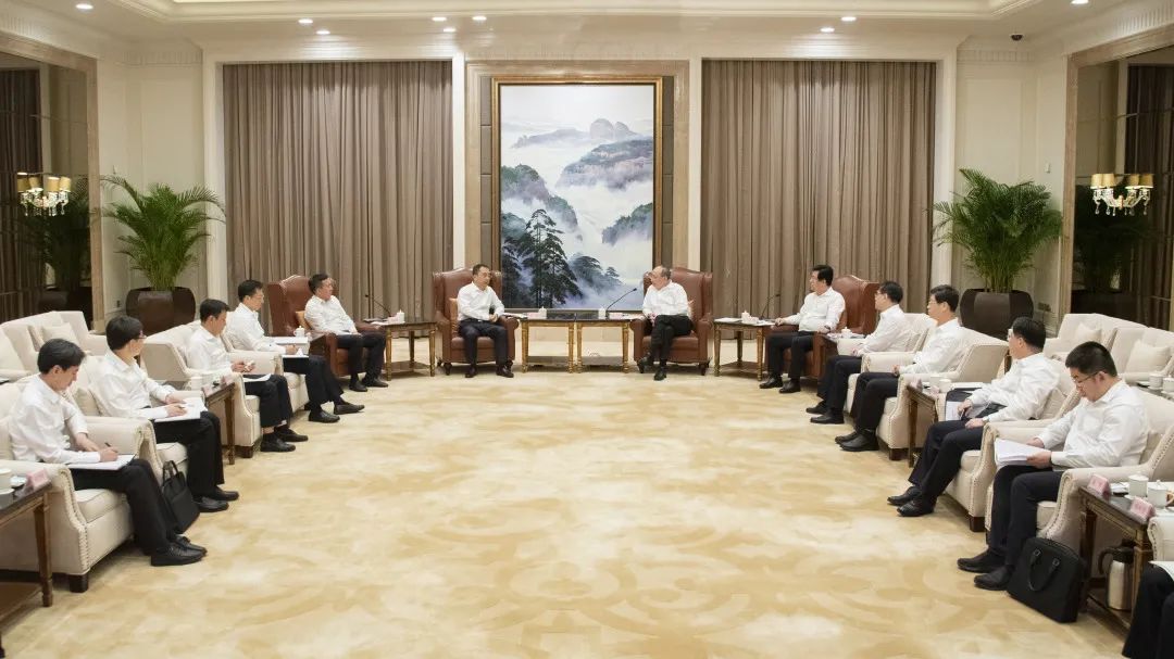 鄒磊、劉明勝拜會福建省委書記尹力、省長趙龍