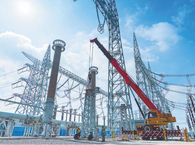 賦能京畿，北京東變電站擴(kuò)建忙