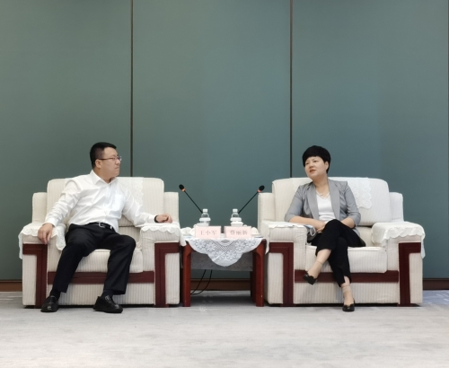 王小軍拜會廣西壯族自治區(qū)黨委常委、常務(wù)副主席蔡麗新