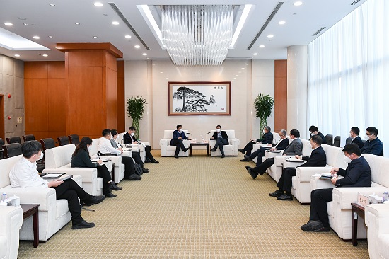 華能集團總經(jīng)理、黨組副書記鄧建玲會見沈鼓集團董事長戴繼雙
