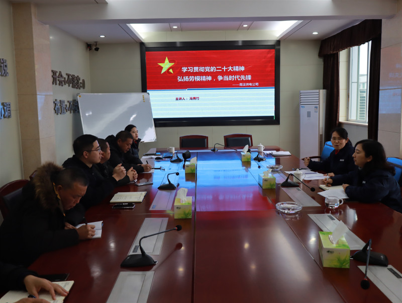國網(wǎng)宜賓南溪供電公司“分享+培訓(xùn)”模式，學(xué)勞模助力青工成長