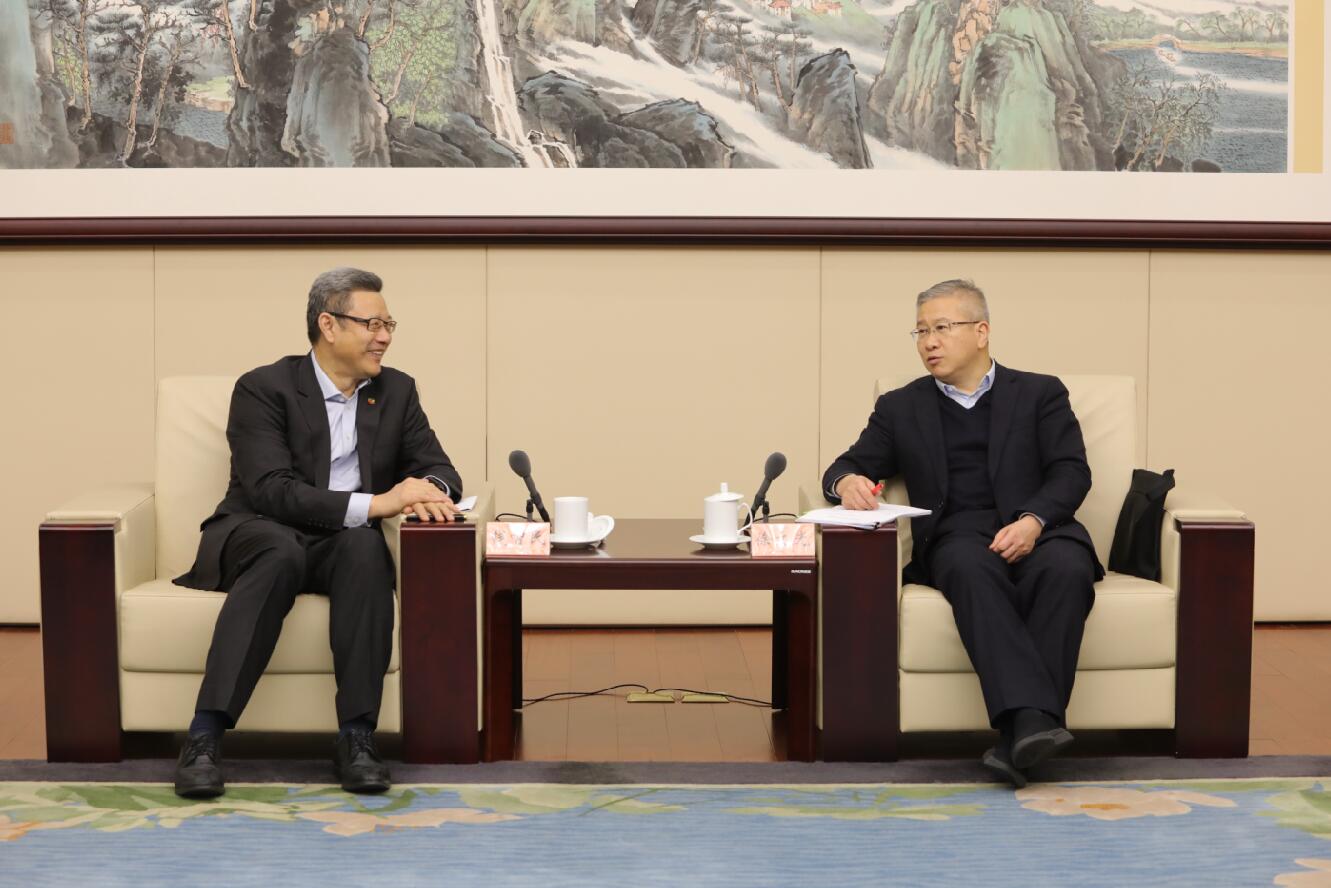 國家電投黨組書記、董事長錢智民拜會浙江省委常委、常務(wù)副省長徐文光