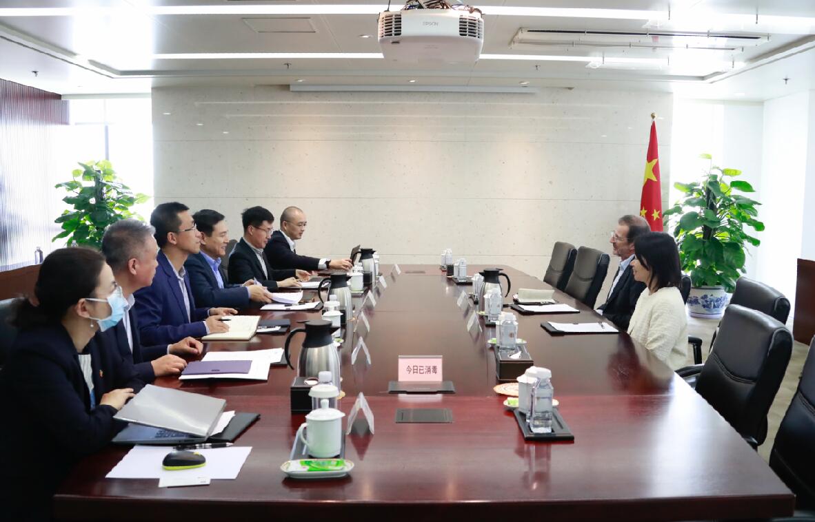國家電投黨組成員、副總經(jīng)理陳海斌會見國際鋁業(yè)協(xié)會秘書長邁爾斯·珀瑟