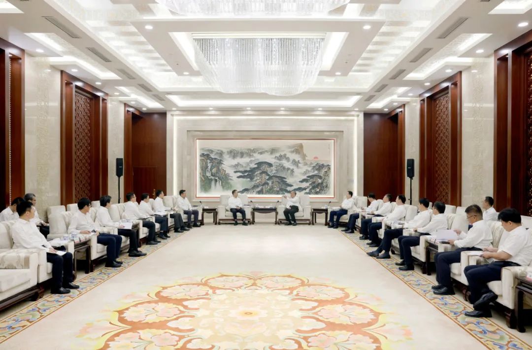 大唐集團(tuán)鄒磊、劉明勝拜會山東省委書記林武、省長周乃翔