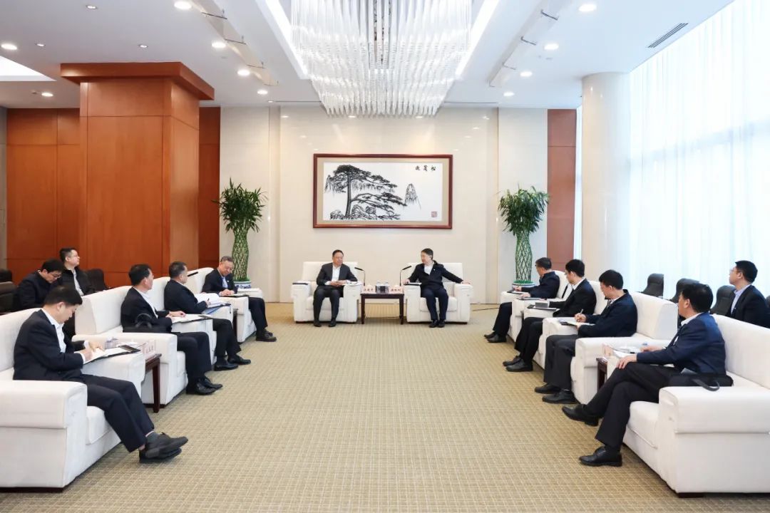 華能集團(tuán)黨組書記、董事長溫樞剛會見中國鐵建黨委書記、董事長汪建平