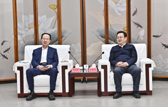 中國電建黨委書記、董事長丁焰章王斌拜會(huì)雄安新區(qū)黨工委書記、管委會(huì)主任張國華