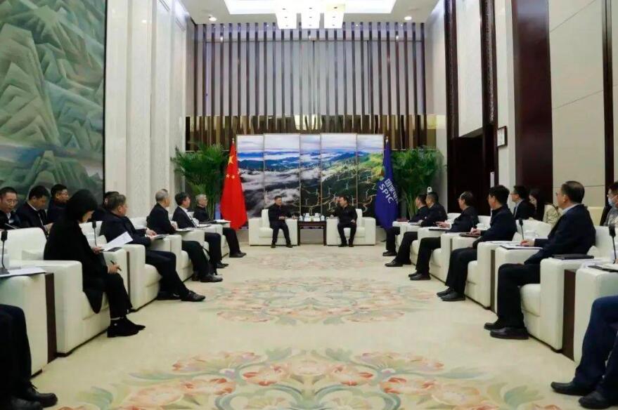國家電投黨組書記、董事長劉明勝會(huì)見東方電氣黨組書記、董事長俞培根