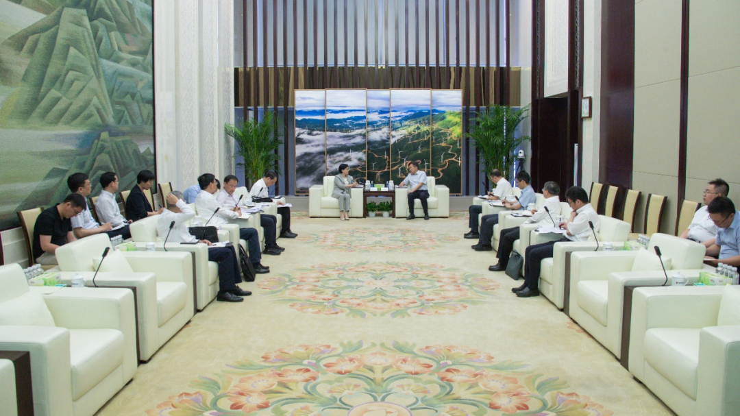 國(guó)家電投黨組書記、董事長(zhǎng)劉明勝會(huì)見江蘇省委常委、南京市委書記韓立明