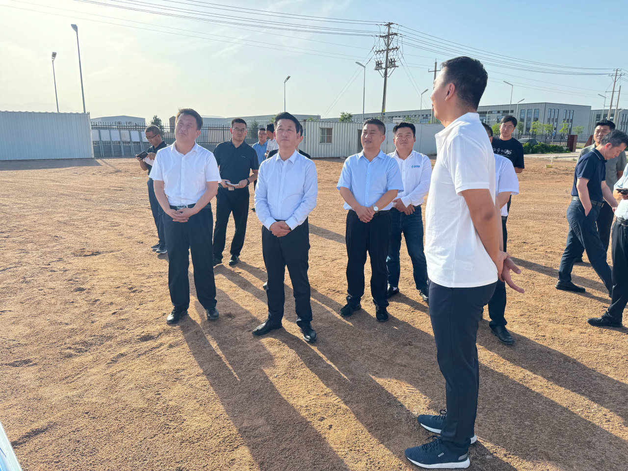 金昌市委副書記，市政府黨組書記王琳璽調研金昌致信儲能生產(chǎn)基地
