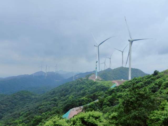 單機容量新突破！貴港白花山風電場（一期）項目全容