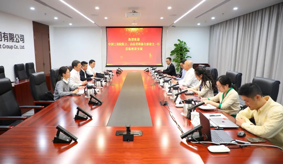 中國電氣裝備黨委書記、董事長李洪鳳會見中國工程院院士、山東省科協(xié)主席凌文