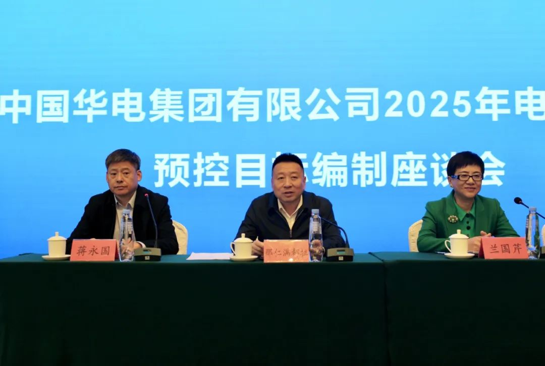 華能集團(tuán)2025年電、熱量預(yù)控目標(biāo)編制座談會(huì)在呼和浩特召開(kāi)